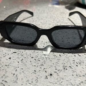 PRADA Square-frame acetate sunglasses none prescription